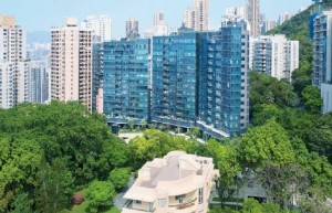 香港港岛区半山豪宅区【大学阁】新房推出，依山而建、背山望海