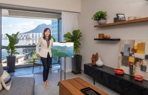 朗涛複式花园特色户型，实用面积1300平方呎