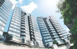 香港豪宅「大学阁」实用面积1584呎3房3套间户型