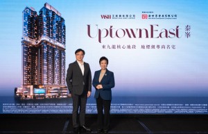 香港九龙区新楼盘泰峯，由两座住宅大楼组成，提供806伙新房