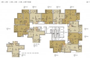 旺角利奥坊凯岸共提供514伙，主打1房户型单位