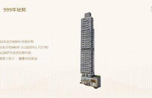 15 Western Street香港西营盘住宅，主打1至3房单位，享有维港海景